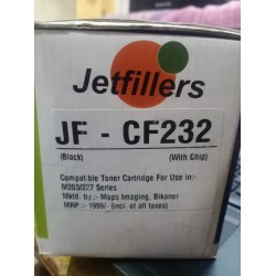 Jetfillers 32A/CF232A Drum Unit Toner Cartridge (HP CF232) with Chip